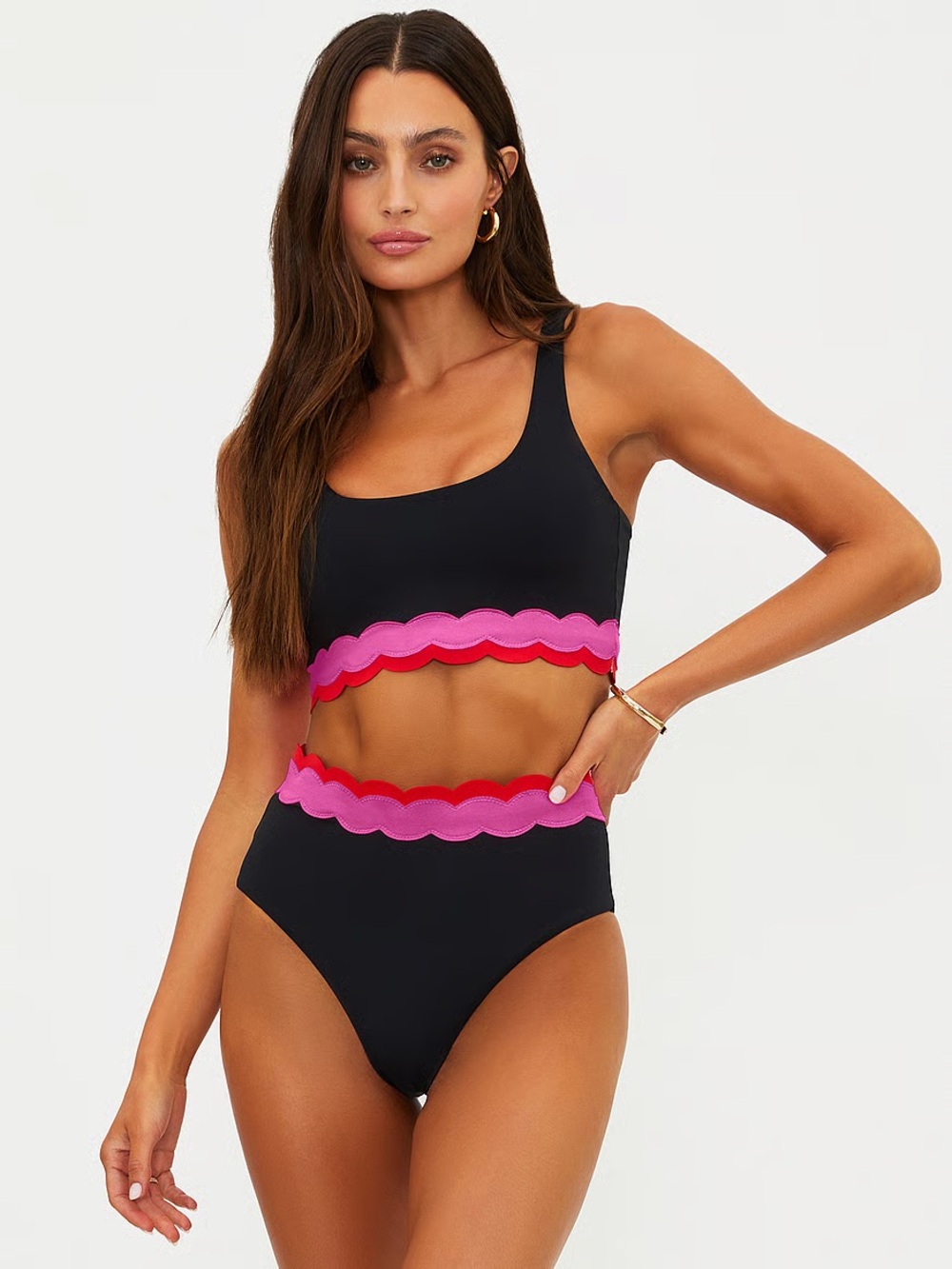 Beach Riot • NWT $98 USD Marin Top - Electric Wave